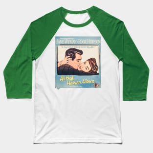 All That Heaven Allows Movie Poster Baseball T-Shirt